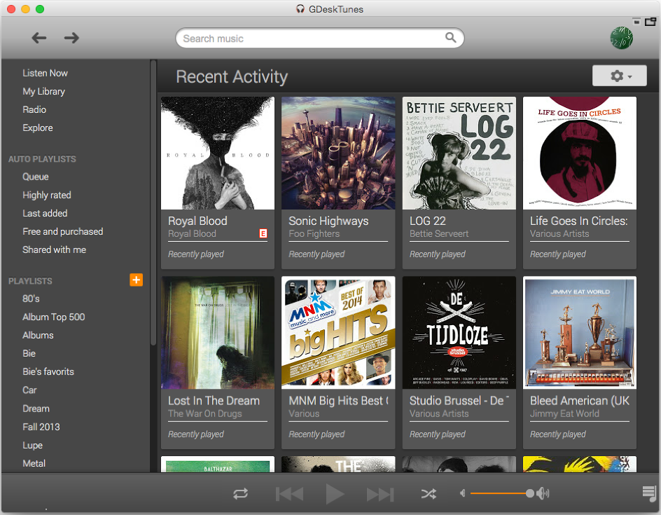 google music desktop app for mac